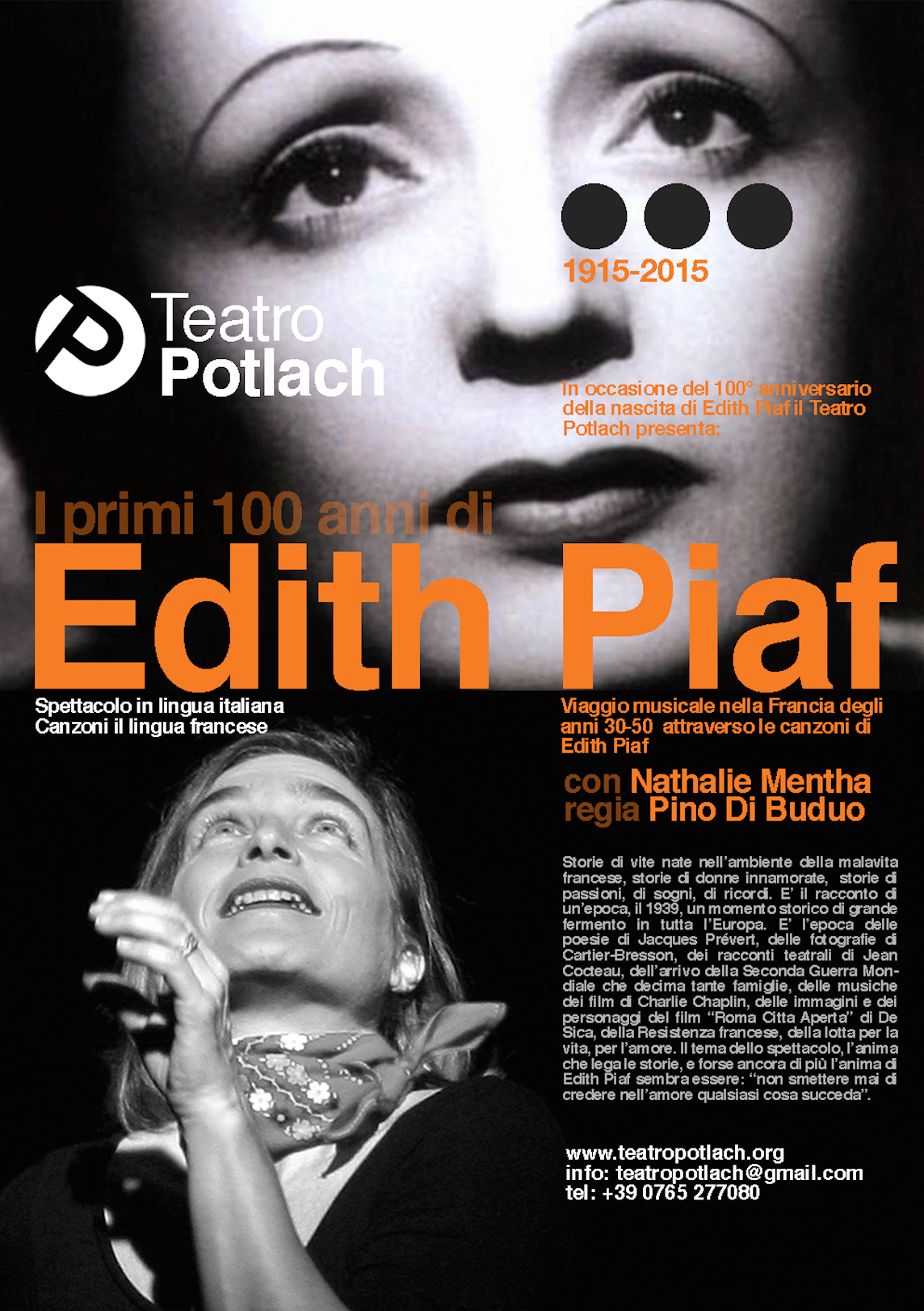 Locandina Edith Piaf